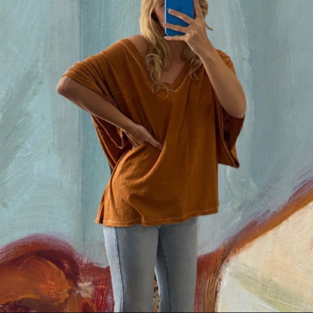 Free people oversized top